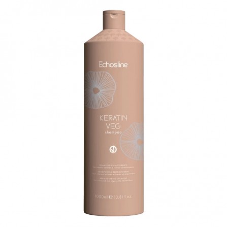 Echosline Keratin Veg Restructuring Shampoo Реконструиращ шампоан с кератин и арганово масло 1000ml